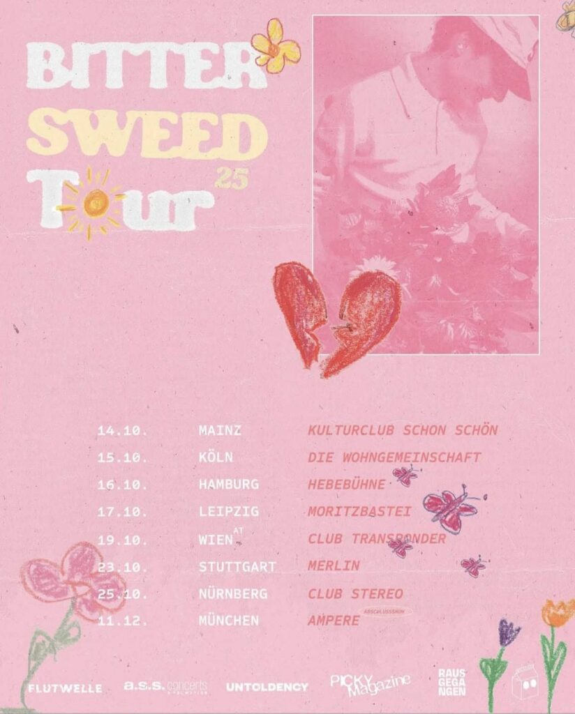 sweed beetersweed tour 2025